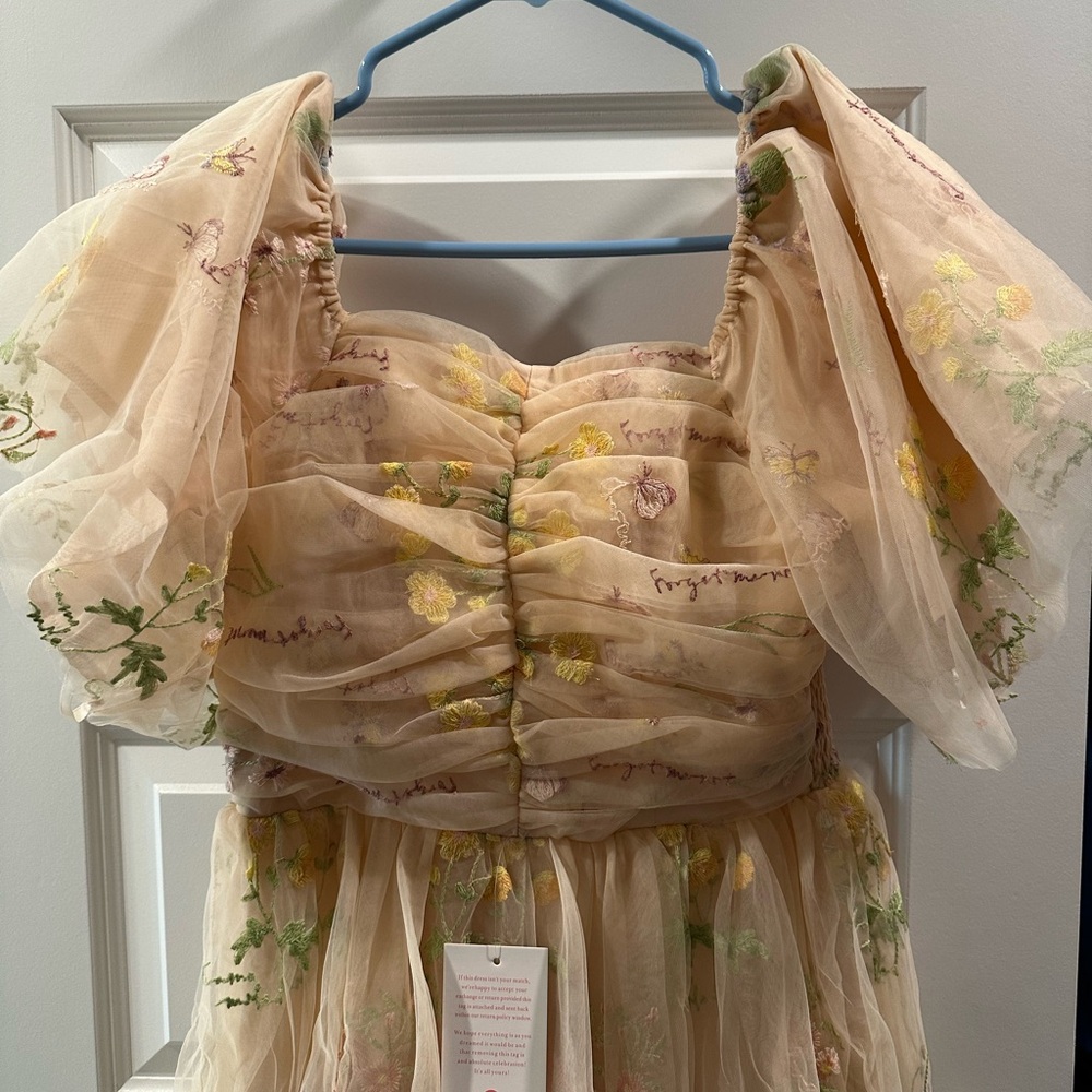 Floral Embroidered Dress
